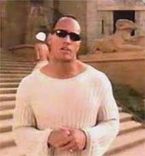 The Rock in 'The Real Scorpion King'