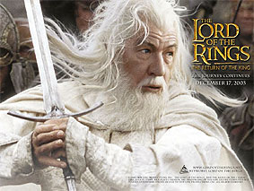 Gandalf in 'Die Rückkehr des Königs'